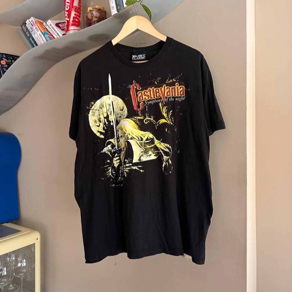 Vintage Castlevania Symphony of the Night Video Game Promo Shirt